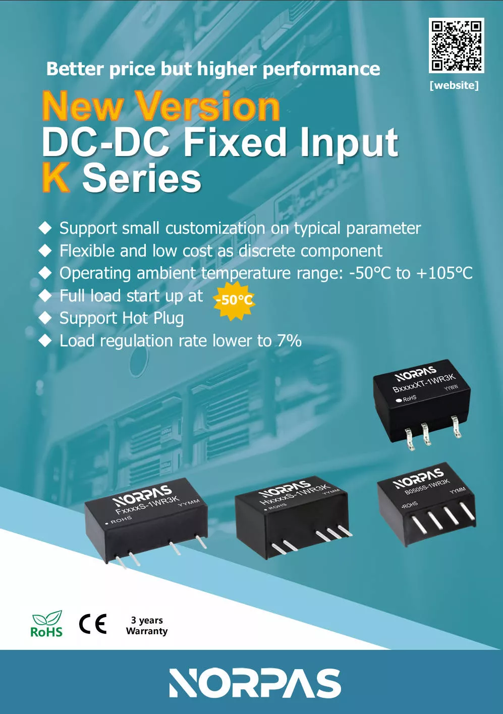 New Version DC-DC Fixed Input K Series